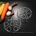 Egg Holder Stand Cooking Stackable Egg Rack Two Layer Stainless Steel Kitchen Trivet Instant Accessories Egg Steamer